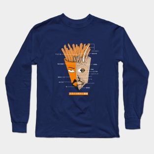 French Fries Anatomy (Version 2) Long Sleeve T-Shirt